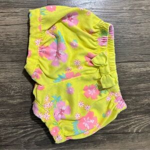 Garanimals Yellow Floral Kids Shorts